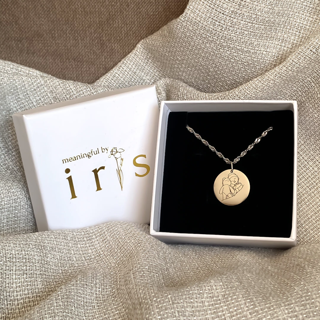 Lijntekening ketting