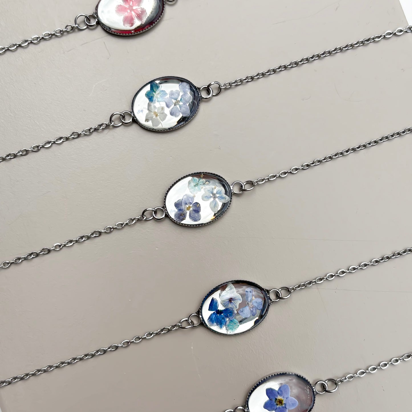 Droogbloem armband