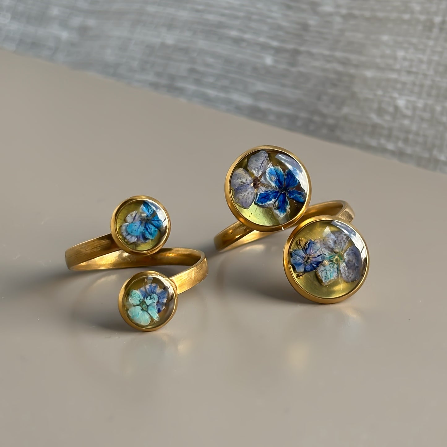 Droogbloem ring