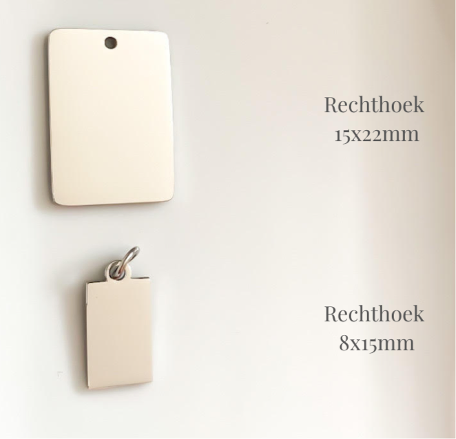 Man - gegraveerde naam ketting