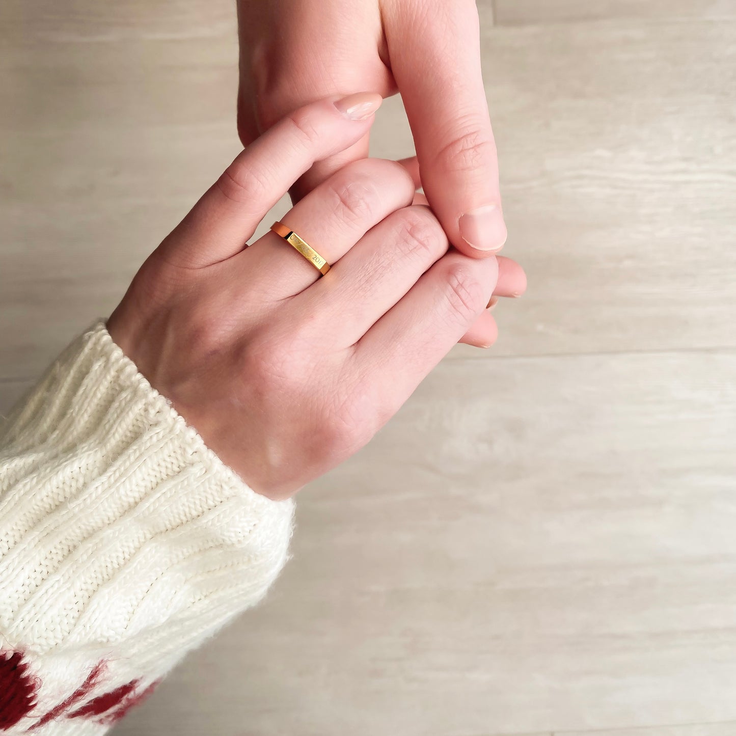 Gegraveerde ring