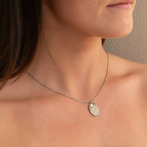 Geboortebloem ketting