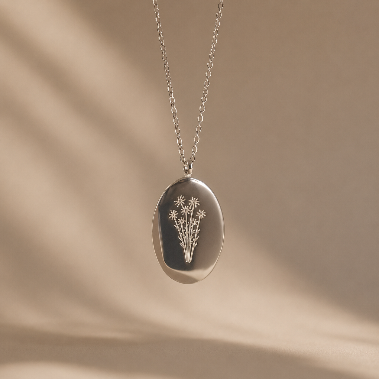 Geboortebloem ketting