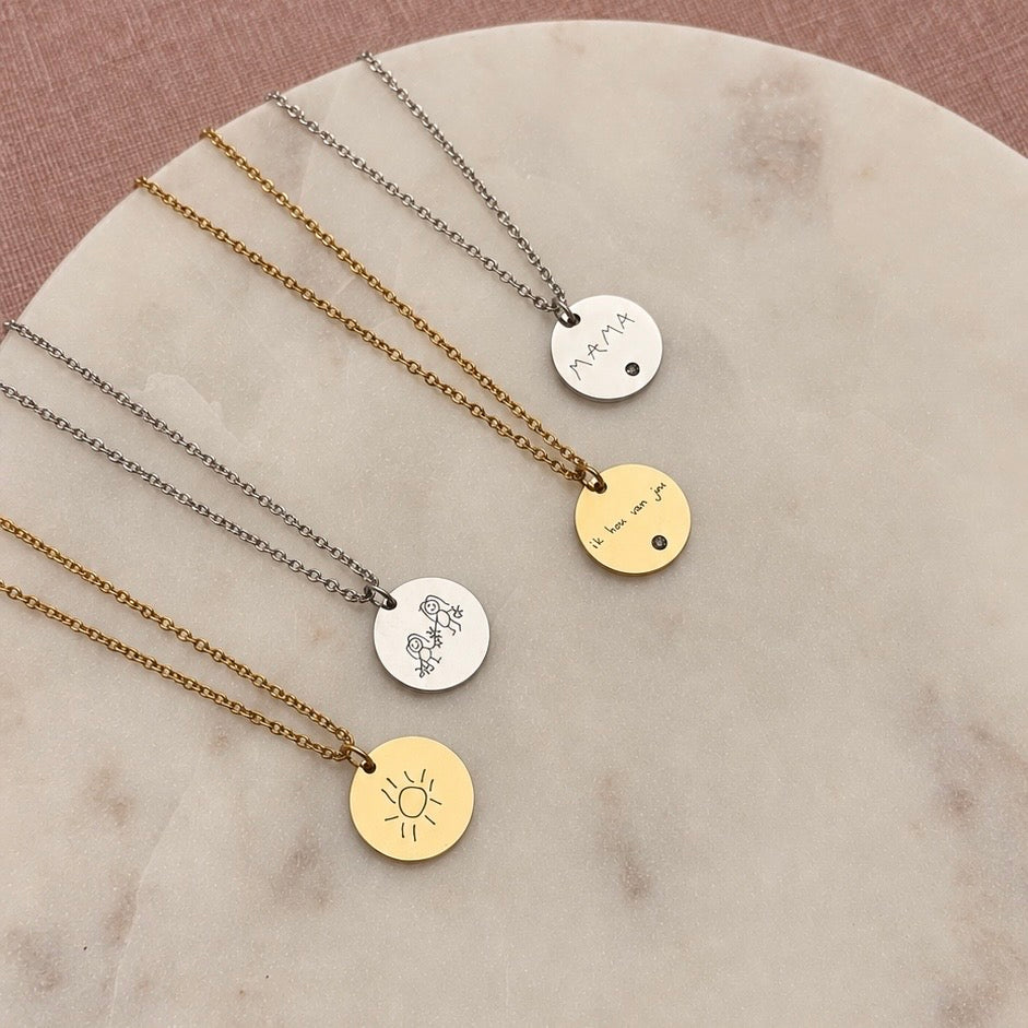 Ketting handschrift / tekening
