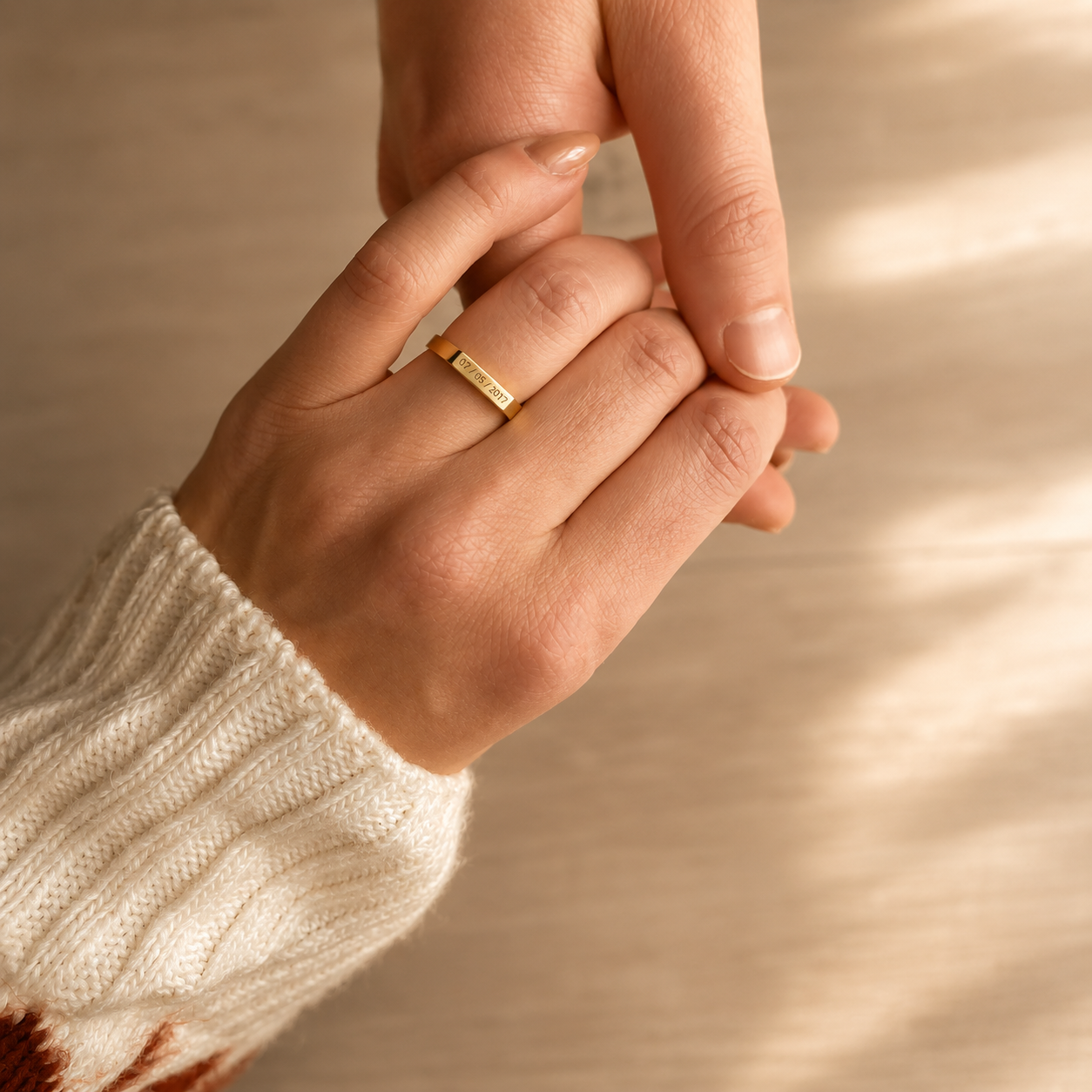 Gegraveerde ring