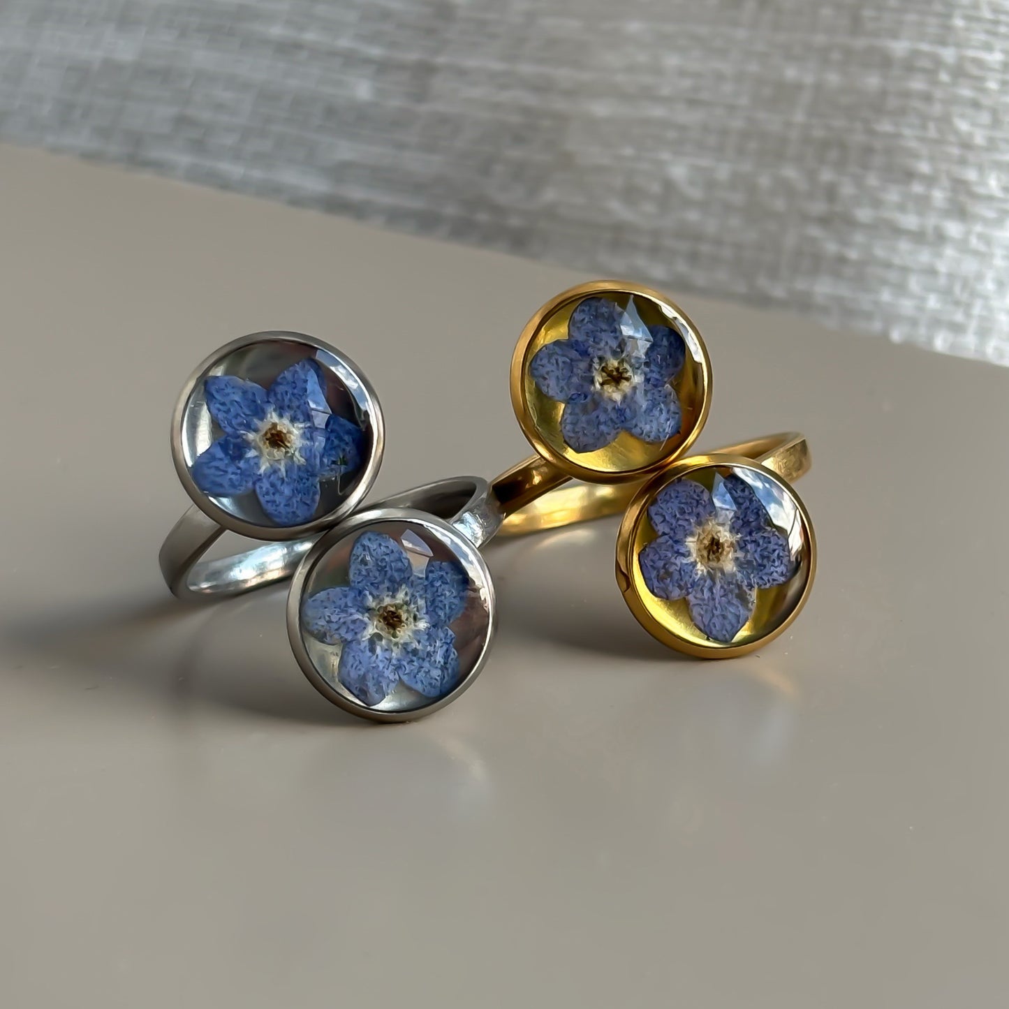 Droogbloem ring