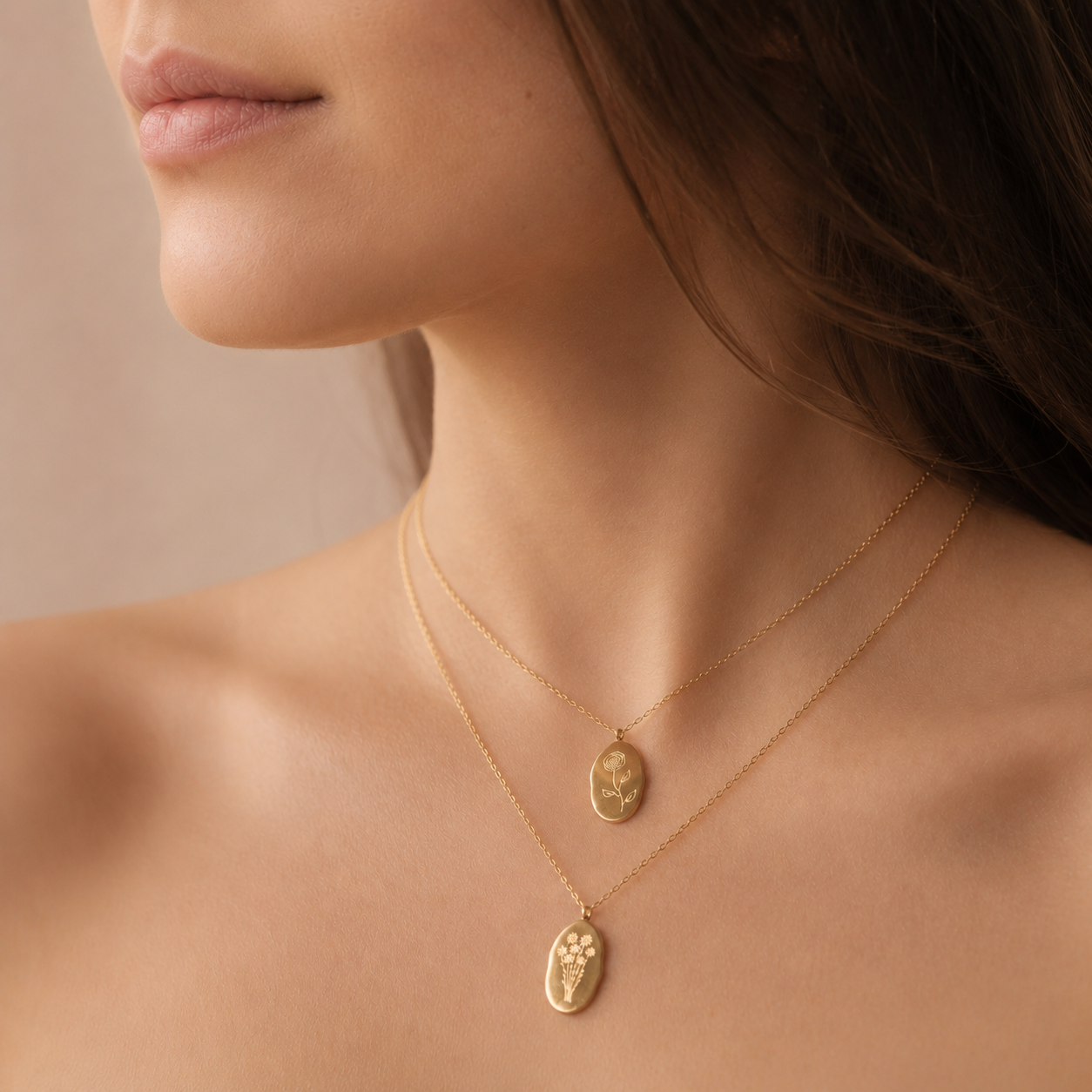 Geboortebloem ketting