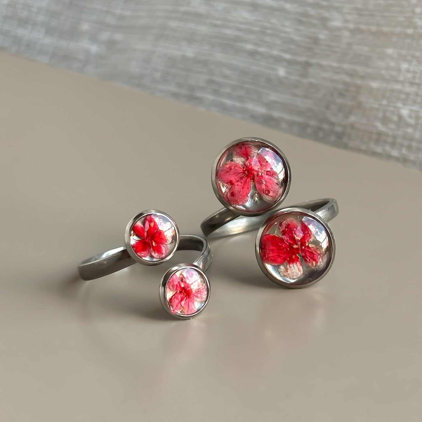 Droogbloem ring