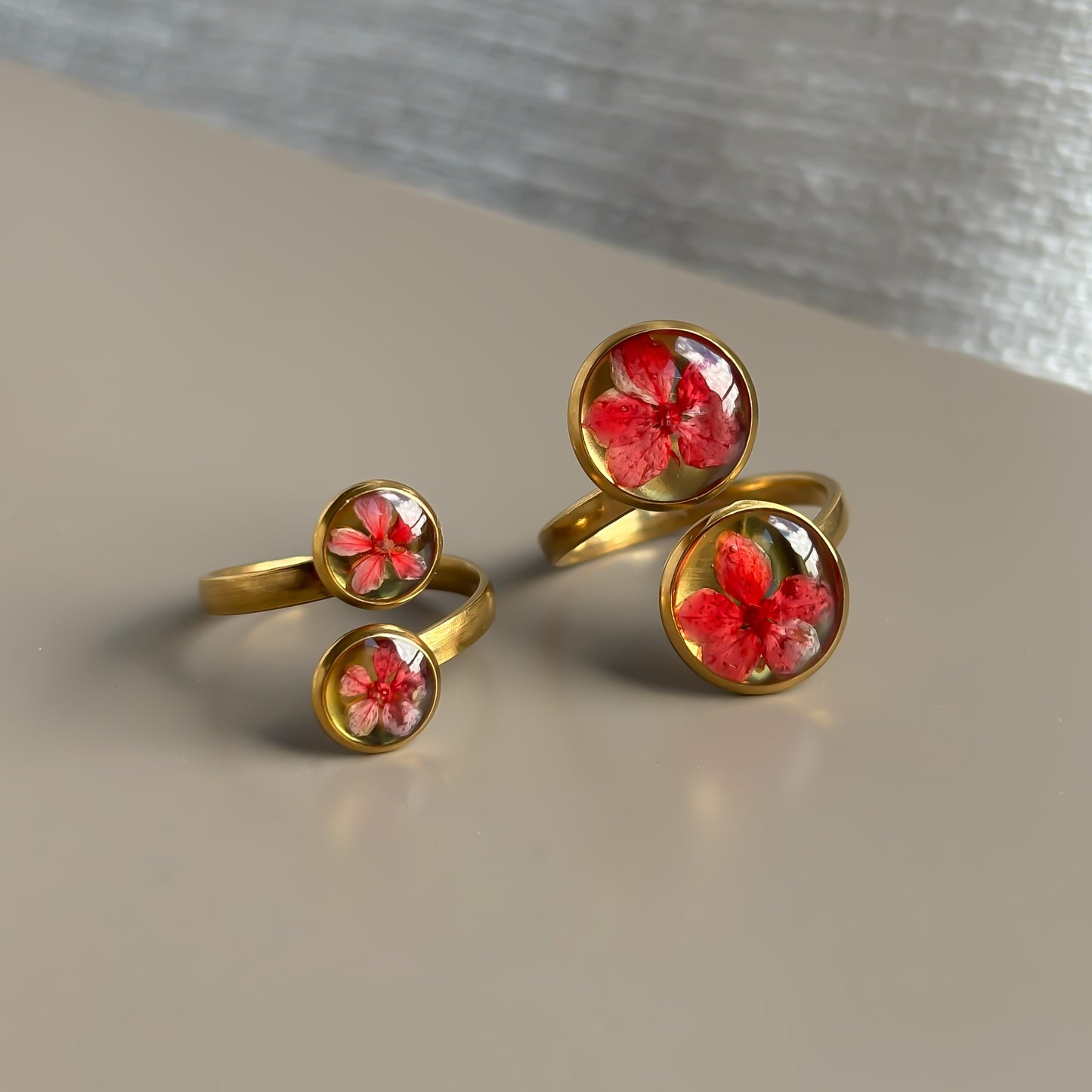 Droogbloem ring
